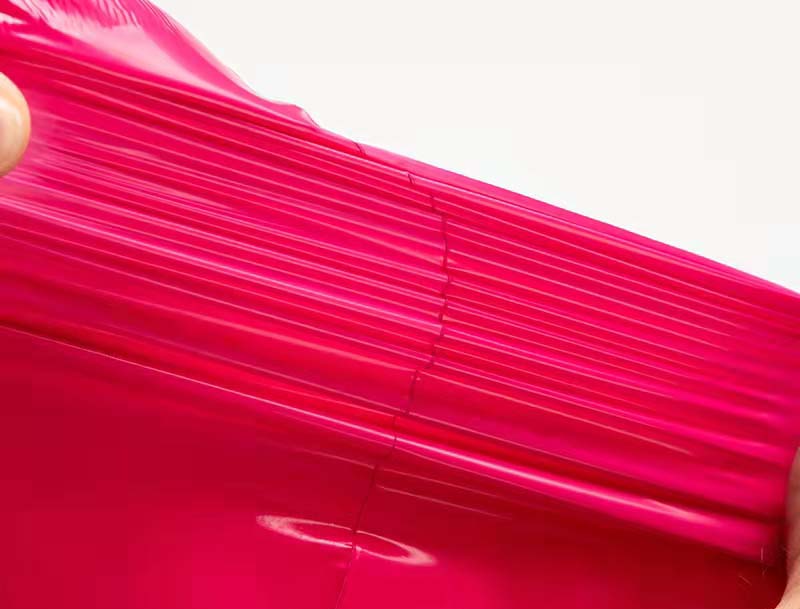 青冈玫红色快递袋-05